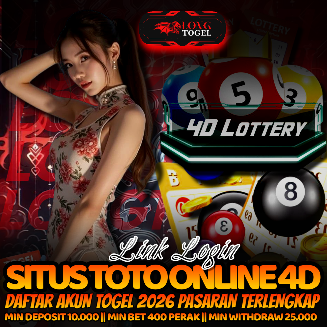 LONGTOGEL # Link Login Situs Toto Online 4D Resmi & Daftar Akun Togel 2026 Pasaran Terlengkap